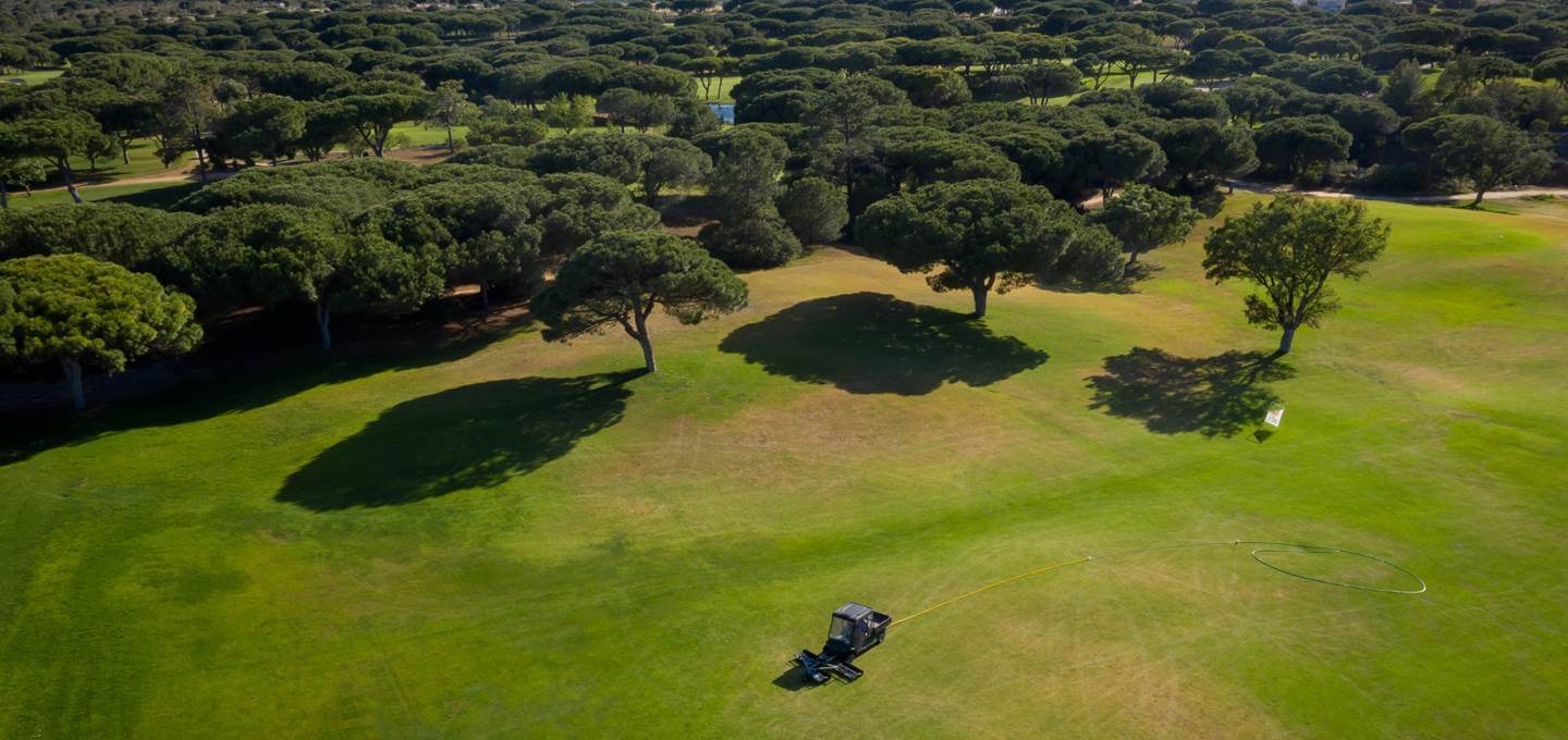 Hotel vilamoura aerial view golf