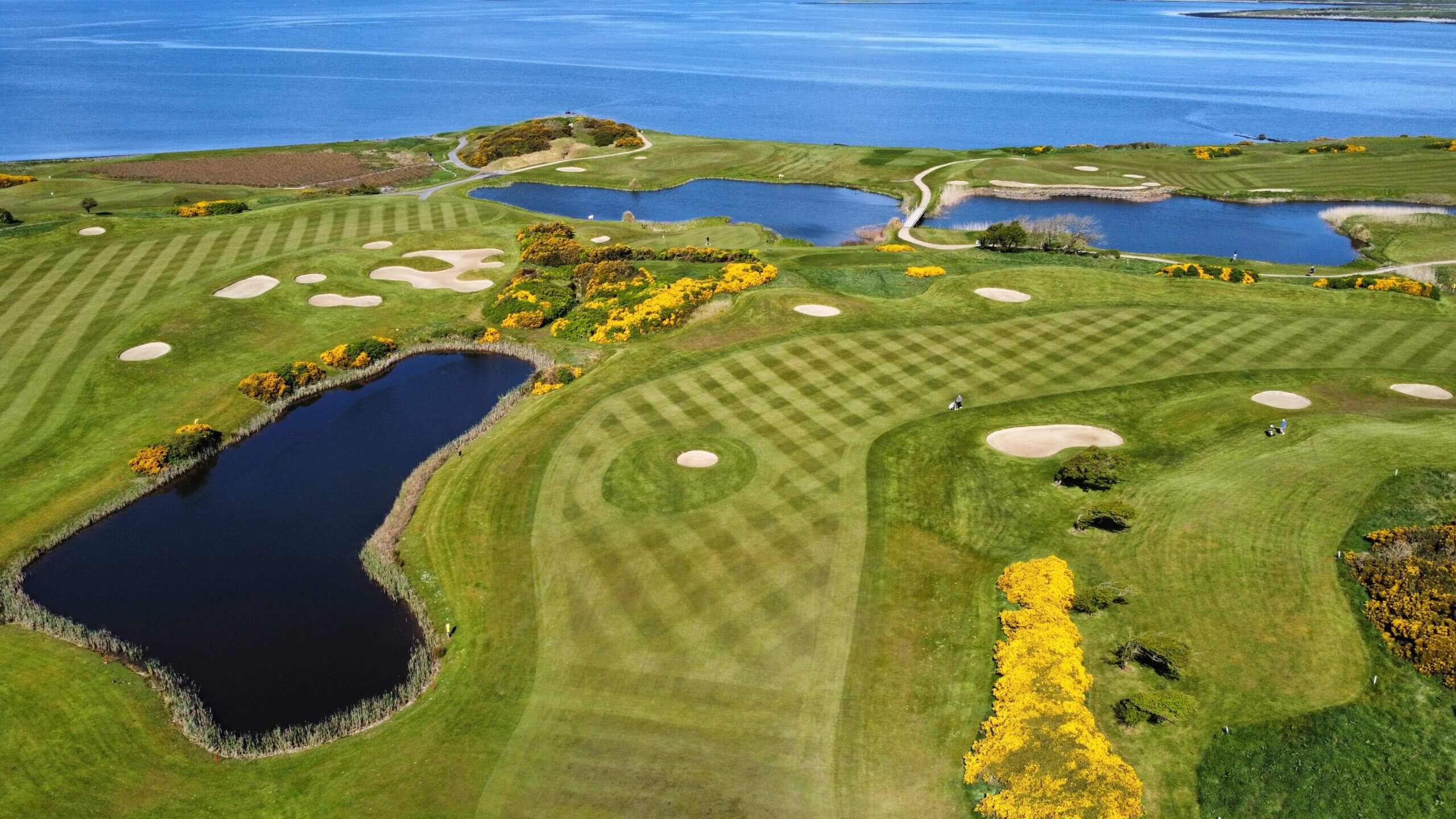 Galway bay golf resort course aerial scaled